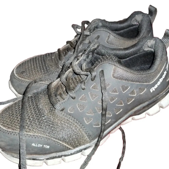 Reebok Timberland Pro Mens Shoes with Anti Fatigue Technology Non Slip - Picture 2 of 4